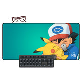 Ash Ketchum Pikachu - XXL and XXXXL Mouse Pad - ToonStream