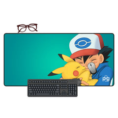 Ash Ketchum Pikachu - XXL and XXXXL Mouse Pad - ToonStream