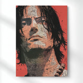 Ace Flame Portrait Metal Poster | Aesthetic Pop Art Wall Decor & Painting