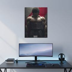 Baki: The Next Generation Metal Poster | Aesthetic Pop Art Wall Decor & Painting