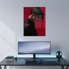 Dark Aesthetic Levi Ackerman Metal Poster | Aesthetic Pop Art Wall Decor & Painting