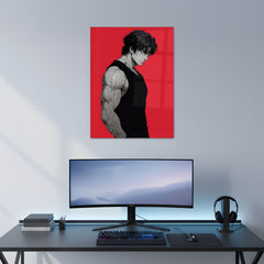 Hokuto's Successor Metal Poster | Aesthetic Pop Art Wall Decor & Painting
