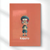 Kabuto Cute Edition Metal Poster | Aesthetic Pop Art Wall Decor & Painting