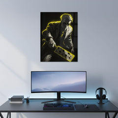 Kishibe The Hunter Metal Poster | Aesthetic Pop Art Wall Decor & Painting
