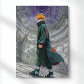 Pain The World's Judgment Metal Poster | Aesthetic Pop Art Wall Decor & Painting