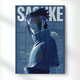 Uchiha The Path of Power Metal Poster | Aesthetic Pop Art Wall Decor & Painting