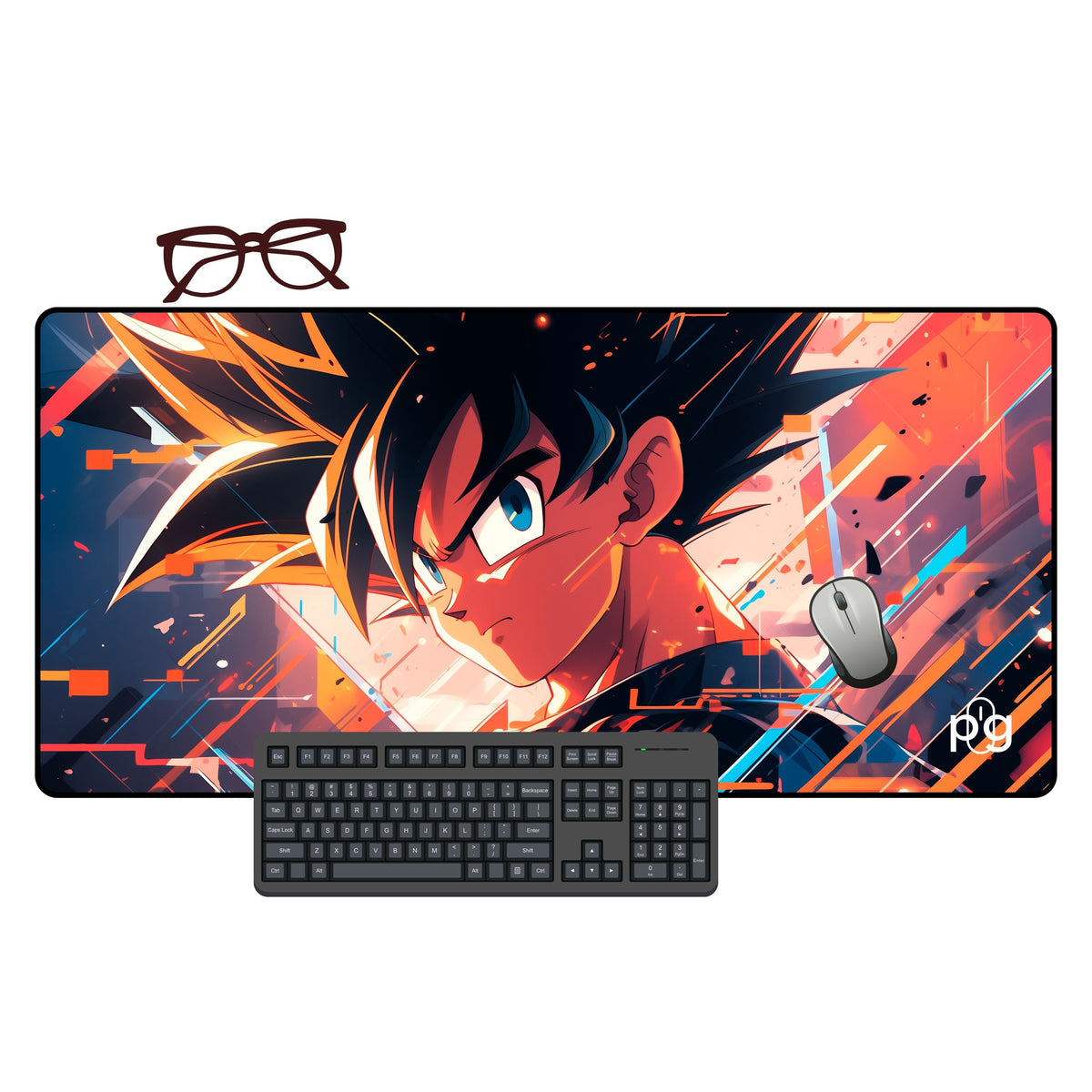 Goku Abstract - XXL and XXXXL Mouse Pad - ToonStream