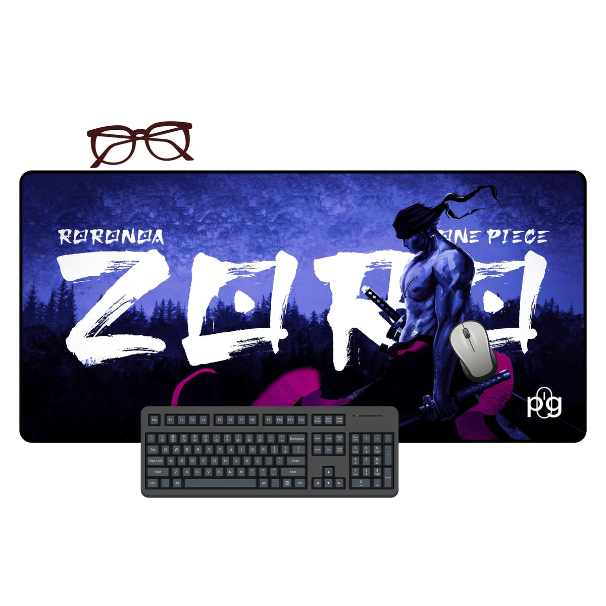 Roronoa Zoro One Piece - XXL and XXXXL Mouse Pad - ToonStream