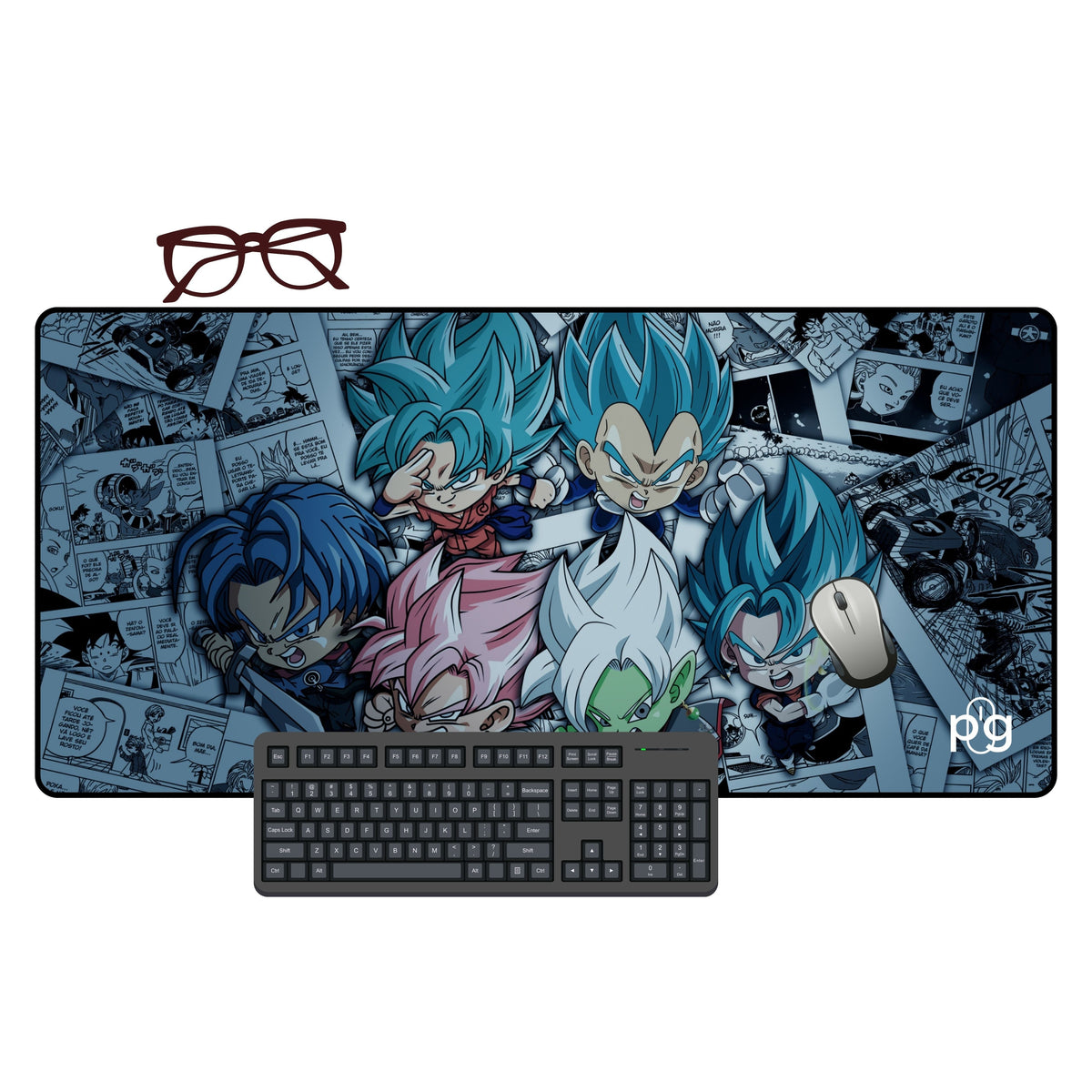 Dragon Ball Super Saiyan - XXL and XXXXL Mouse Pad - ToonStream