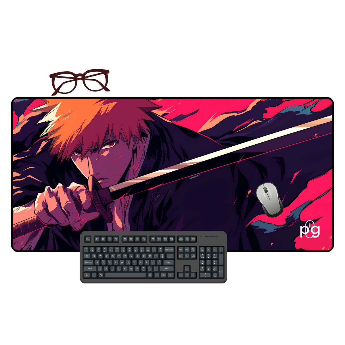 Ichigo Kurosaki Sword - XXL and XXXXL Mouse Pad - ToonStream