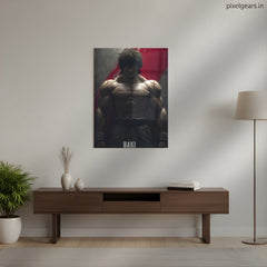 Baki: The Next Generation Metal Poster | Aesthetic Pop Art Wall Decor & Painting