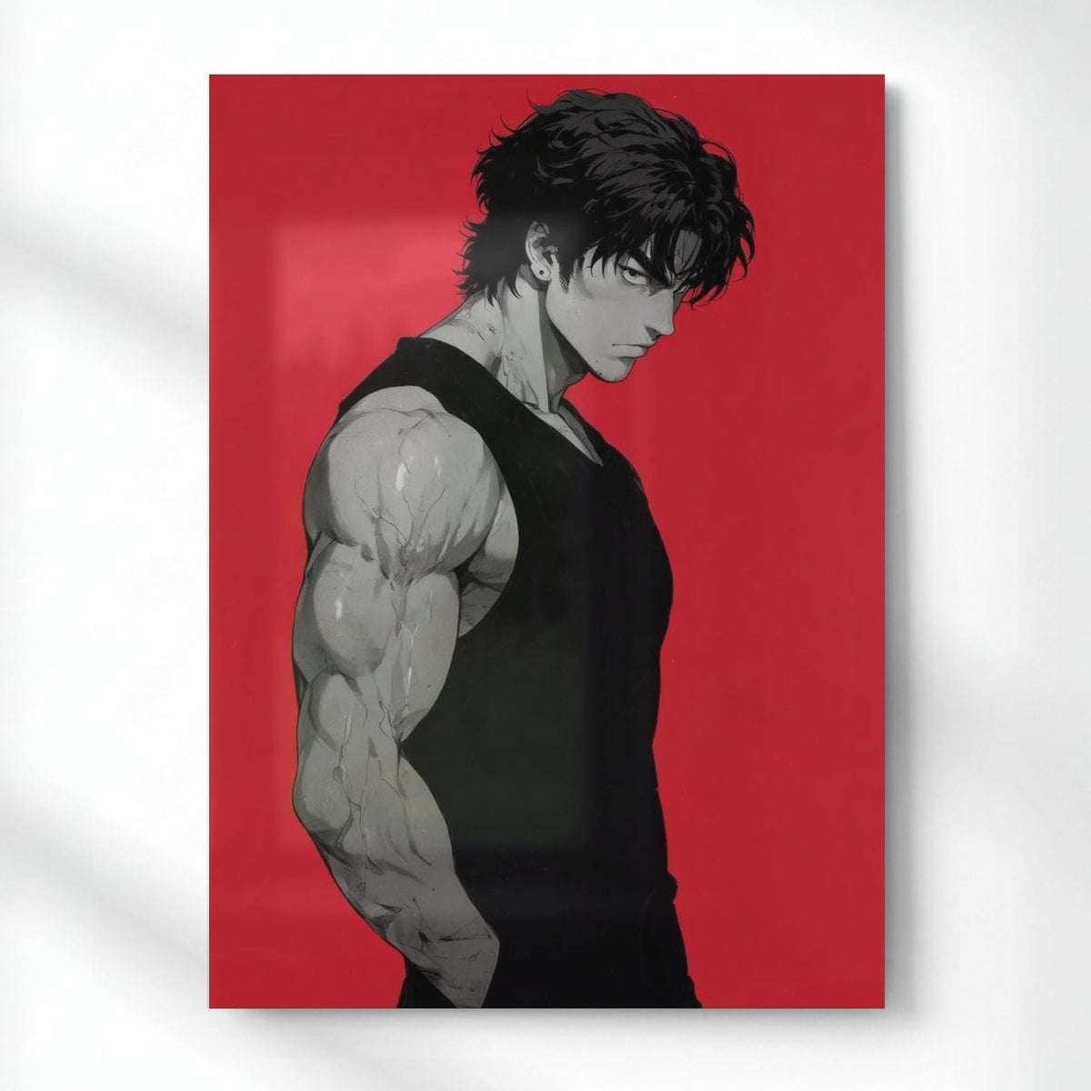 Hokuto's Successor Metal Poster | Aesthetic Pop Art Wall Decor & Painting