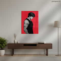 Hokuto's Successor Metal Poster | Aesthetic Pop Art Wall Decor & Painting