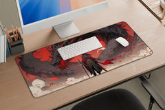 Ilustratif Dragon Anime Hamparan Twitch - XXL and XXXXL Mouse Pad - ToonStream