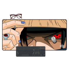 Itachi Uchiha Sharingan - XXL and XXXXL Mouse Pad - ToonStream