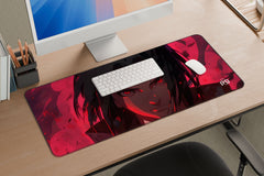 Itachi With Sharingan Eyes - XXL and XXXXL Mouse Pad - ToonStream