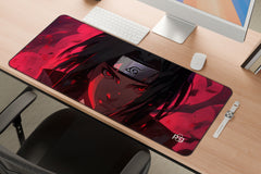 Itachi With Sharingan Eyes - XXL and XXXXL Mouse Pad - ToonStream