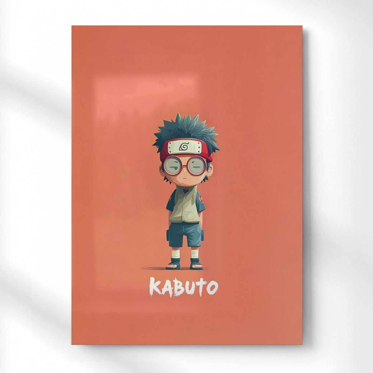 Kabuto Cute Edition Metal Poster | Aesthetic Pop Art Wall Decor & Painting