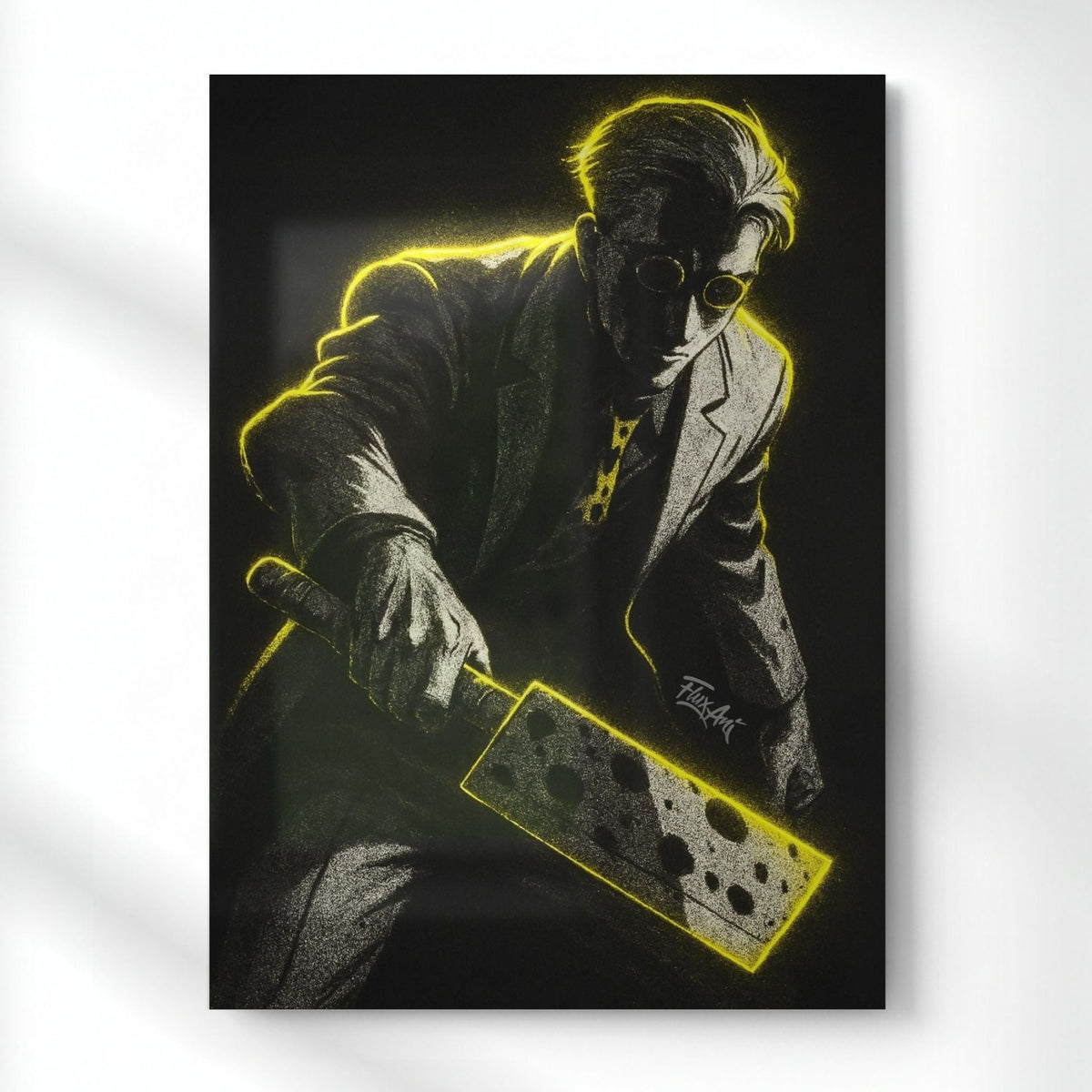Kishibe The Hunter Metal Poster | Aesthetic Pop Art Wall Decor & Painting
