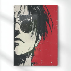 Levi Grunge Style Metal Poster | Aesthetic Pop Art Wall Decor & Painting