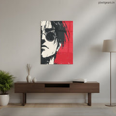 Levi Grunge Style Metal Poster | Aesthetic Pop Art Wall Decor & Painting