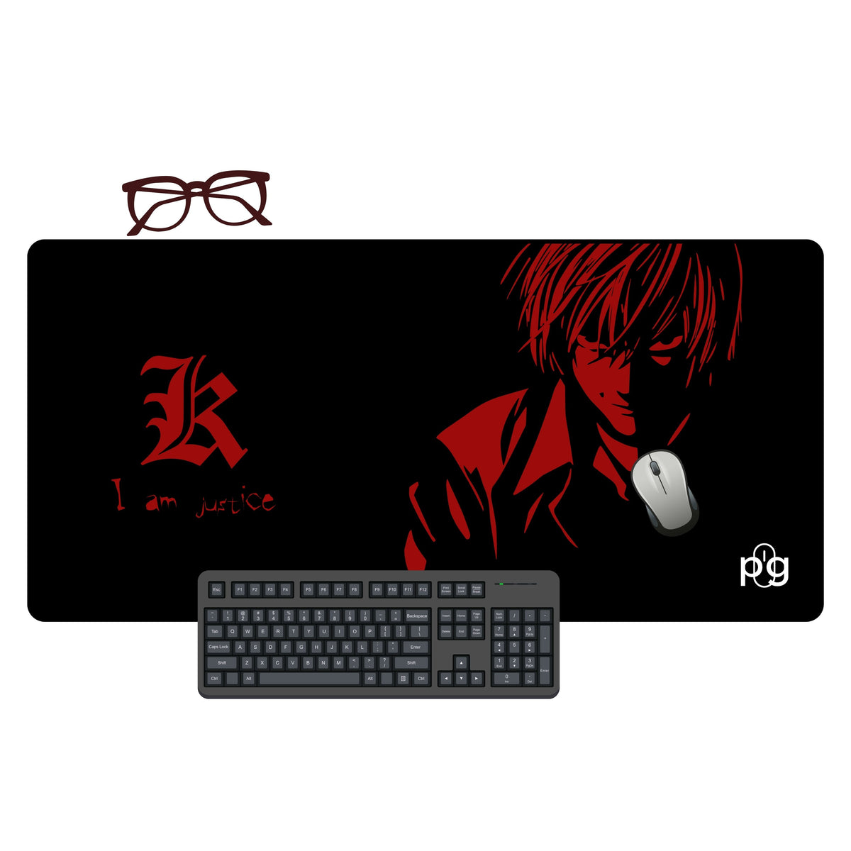 Light Yagami - XXL and XXXXL Mouse Pad - ToonStream