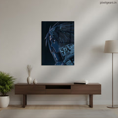 Madara The Ultimate Power Metal Poster | Aesthetic Pop Art Wall Decor & Painting