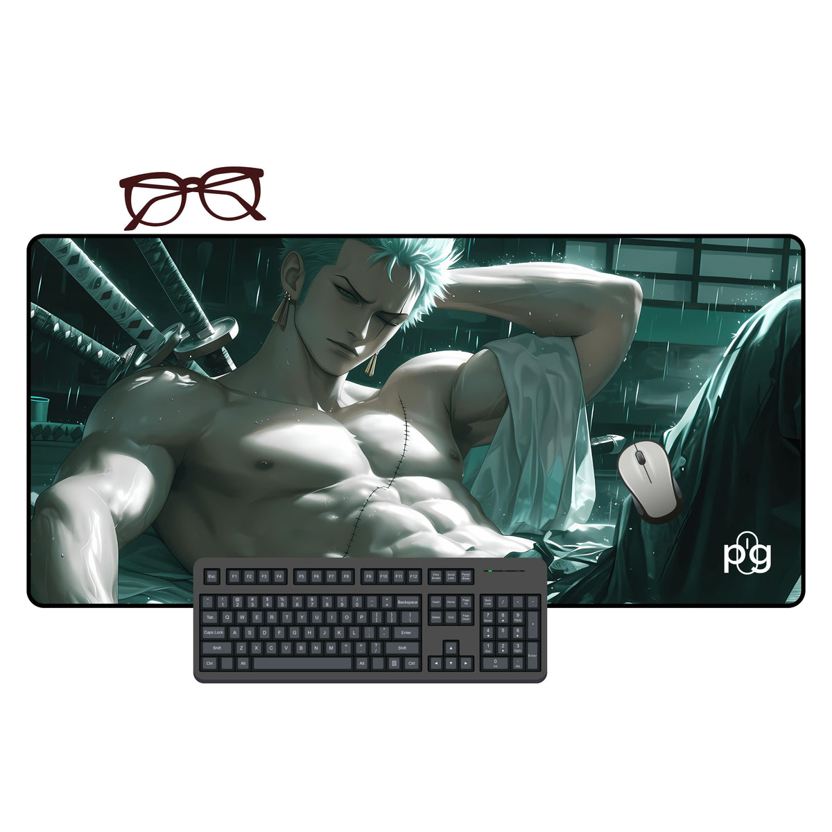 Roronoa Zoro Green - XXL and XXXXL Mouse Pad - ToonStream