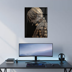 Sanji The Written Chef Metal Poster | Aesthetic Pop Art Wall Decor & Painting