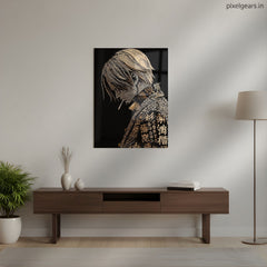 Sanji The Written Chef Metal Poster | Aesthetic Pop Art Wall Decor & Painting