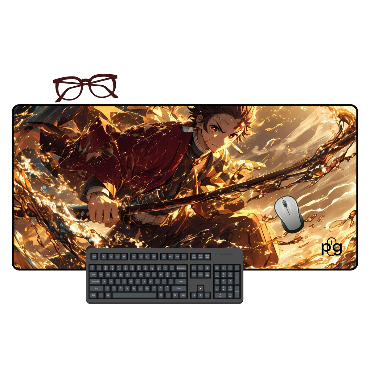 Tanjiro Kamado - XXL and XXXXL Mouse Pad - ToonStream