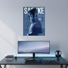 Uchiha The Path of Power Metal Poster | Aesthetic Pop Art Wall Decor & Painting